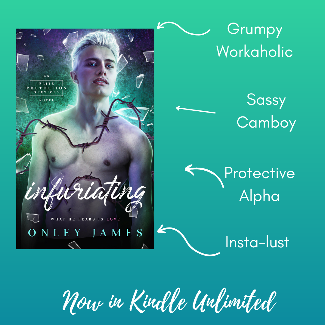 Now in KU! INFURIATING by Onley James (Elite Protection Services 4)